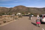 Cedar_Creek_Falls_199_01072017 - Julie and Tahia finally back at the San Diego Gorge Trailhead and now we had to hike a little further to recover our street-parked car during our January 2017 visit