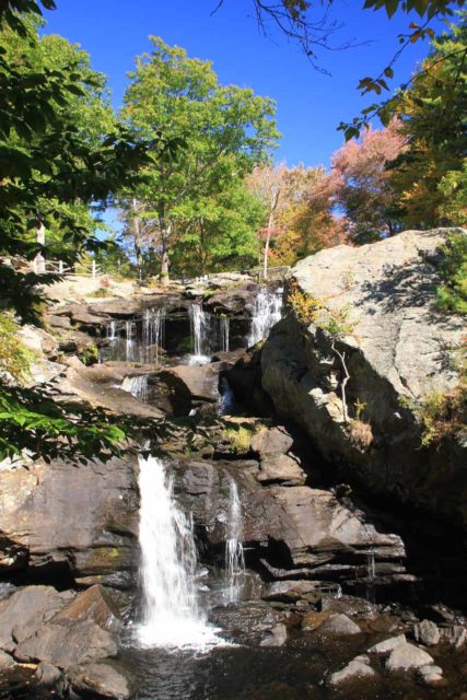 Chapman Falls - A Waterfall in Devil's Hopyard State Park