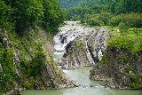 Chidorigataki_021_07182023 - Zoomed in look at the Chidorigataki Waterfall from the Chidoribashi Bridge
