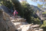 Chilnualna_Falls_17_159_06172017 - Climbing high enough on the Chilnualna Falls Trail that we started to go up granite steps
