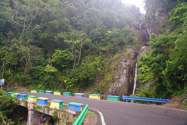 Chorro_de_Dona_Juana_030_04192022 - Context of the Dona Juana Waterfall and road bridge as seen from its south side
