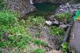 Chorro_de_Dona_Juana_034_04192022 - Looking down at the scramble leading down to the plunge pool beneath the Chorro de Dona Juana Waterfall