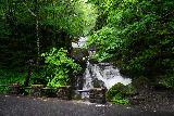Choshi_066_07102023 - Looking across the road towards a side cascade near the Choshi Otaki Falls