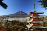 Chureito_088_10172016 - This signature view of Mt Fuji and the Chureito Pagoda on this morning was one spot we didn't want to leave