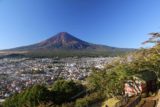Chureito_098_10172016 - View over Mt Fuji and Kawaguchiko as we made our way back down from the Chureito Pagoda