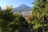 Chureito_115_10172016 - Simply taking our time as we descended from the Chureito Pagoda and soaking in the views of Mt Fuji