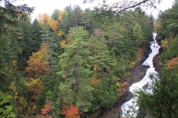Our Chutes de Sainte-Ursule experience contrasted our experiences of other waterfalls in the province of Quebec in many ways.  For starters, it felt far less developed around this falls as the only...