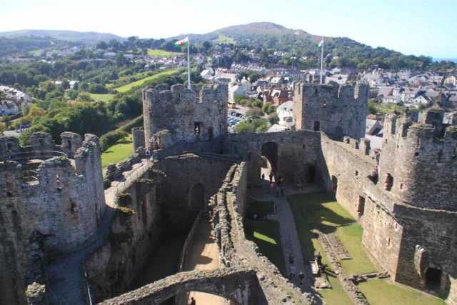 Conwy_154_08312014 - While we were touring North Wales, we based ourselves in the charming town of Conwy, which featured the UNESCO Conwy Castle as well as the city walls