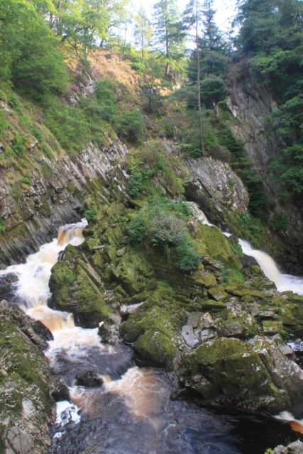 Conwy Falls - A Salmon-Frequented Split Waterfall in Wales