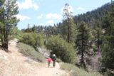 Cooper_Canyon_Falls_017_05012016 - Julie and Tahia early on in the trail leading down to the Cooper Canyon Falls