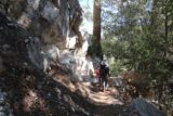 Cooper_Canyon_Falls_025_05012016 - Julie and Tahia passing by some interesting rock formations alongside the trail to the Cooper Canyon Falls