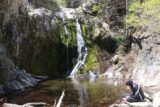 Cooper_Canyon_Falls_089_05012016 - Context of someone chilling out before the plunge pool at Cooper Canyon Falls as seen in May 2016