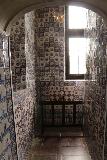 Copenhagen_285_07282019 - Checking out an elaborately decorated tiled bathroom at the Rosenborg Castle in Copenhagen