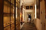 Copenhagen_337_07282019 - Some corridor lined with porcelain artifacts within the Rosenborg Castle in Copenhagen