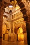 Cordoba_139_05312015 - Angled look at the popular golden prayer room inside la Mezquita
