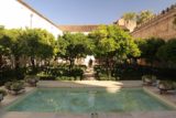 Cordoba_345_05312015 - Inside the courtyard within the Alcazar de los Reyes Cristianos