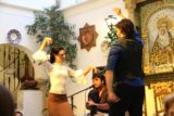 Cordoba_484_05312015 - Enjoying the flamenco show while eating at the Patio de la Juderia