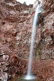 Cornet_Falls_037_07232020 - Long exposed angled look at the full drop of Cornet Falls