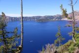 Crater_Lake_112_07152016 - Looking down at some boat tours cruising on Crater Lake