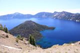 Crater_Lake_203_07152016 - Looking over Wizard Island towards the rest of Crater Lake from perhaps the most popular lookout spot near the road construction area