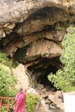 Cueva_del_Gato_050_05242015 - Julie at the mouth of Cueva del Gato
