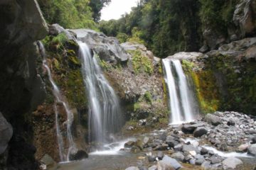 Curtis Falls was a diminutive waterfall (we're guessing it's about 5-8m tall) that Julie and I had some extra time to explore while we were spending a couple nights in New Plymouth.  We had a...