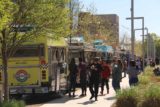Dallas_756_03192016 - More food trucks lined along one side of the Klyde Warren Park, and each of these trucks seemed to have a lot of people lining up for grub