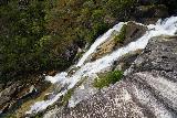 Davies_Creek_Falls_025_06262022 - Looking down at the main drop of the Davies Creek Falls
