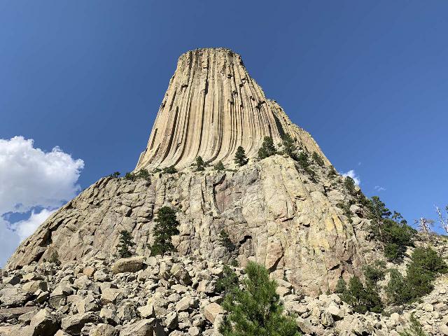 Devils_Tower_071_iPhone_07302020 - The Black Hills of South Dakota were pretty close to the eccentric Devil's Tower in northeastern Wyoming so it made sense to check it out since we were in the vicinity