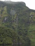 Doubtful_Sound_014_11252004 - One of the thin ephemeral waterfalls feeding the Doubtful Sound