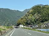 Drive_to_Abe_Otaki_003_jx_04082023.jpeg - Entering the mountains as we were on the Route 29 going north from Shizuoka towards Abe Otaki