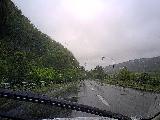 Drive_to_Asahikawa_014_MingSung_07152023 - Going through the rain as we left the Tenninkyo Gorge and headed northwest to Asahikawa