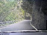 Drive_to_Baiyang_069_MingSung_06302023 - Continuing through even more narrow roads with overhanging cliffs in the Taroko Gorge