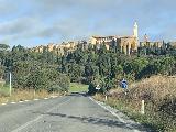 Drive_to_Diborrato_029_iPhone_11192023 - Getting closer to the town of Pienza on the way to Cascata del Diborrato