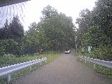 Drive_to_Fudo_Falls_054_MingSung_07202023 - Continuing to follow a car on the narrow road leading to the Fudo Falls car park