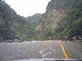 Drive_to_Fukubenootaki_014_MingSung_07052023 - Driving towards the hairpin turn at the Fukubenootaki Falls
