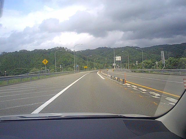 Drive_to_Kamabuchi_048_iPhone_07102023 - Driving on the E46 Expressway, which was between Hottai Falls and Morioka