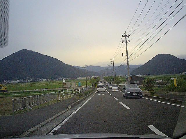 Drive_to_Ryusoga_047_MingSung_07052023 - After taking the Sabae IC exit, we took some local roads east from the Echizen-Fukui area towards Ikeda