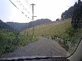 Drive_to_Ryusoga_068_MingSung_07052023 - Some kind of developed hillside or dam as we went towards Ryusogataki