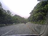 Drive_to_Sankai_Falls_005_MingSung_07212023 - Driving east on the Hwy 48 on the way to the Sankai Falls from the Sekiyama Waterfall