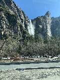 Drive_to_Yosemite_020_iPhone_02242022 - Looking towards the glistening Bridalveil Fall from the Southside Drive
