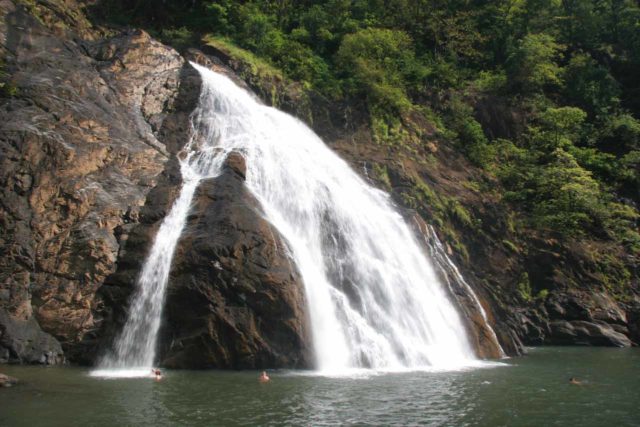 Dudhsagar_019_11122009 - The last section of Dudhsagar Falls