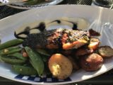 Dukes_Chowderhouse_001_iPhone_07302017 - This was the wild Alaskan salmon dish from Duke's Chowderhouse