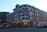 Durango_030_04152017 - Another look at the Strater Hotel in downtown Durango in twilight