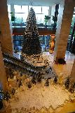 Dusit_Thani_Resort_020_11202022 - At the lobby area of the Dusit Thani Resort checking out the Xmas tree that they were already almost done setting up and decorating