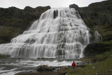 Dynjandi (also known as Fjallfoss) was definitely our favorite waterfall in the remote Westfjords (Vestfirðir) for it was by far the most spectacular one in the region. Befitting of its name...