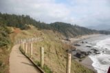 Ecola_SP_059_04032009 - Looking back along the walk towards Ecola Point in early April 2009, but it's no longer there when we came back 12 years later. They really weren't kidding about active landslides doing that trail in