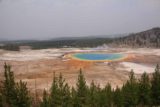 Fairy_Falls_Yellowstone_064_08112017 - Contextual view of the Grand Prismatic Spring as seen from the newly-built overlook during our visit in August 2017