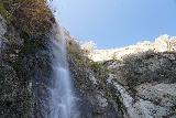 Fall_Creek_Falls_281_01082022 - Angled look up towards the top of the lowermost drop of Fall Creek Falls