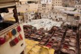 Fes_545_05192015 - Our first look down at the impressive tanneries of Fes
